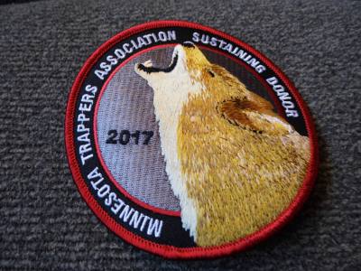 2017 Minnesota Sustaining Donor Patch - Coyote